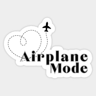 Airplane Mode Sticker